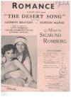 Romance used sheet music