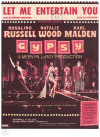 Let Me Entertain You used sheet music