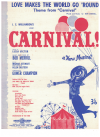Love Makes The World Go 'Round from 'Carnival!' (1961) sheet music