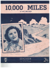 10,000 Miles used sheet music