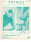 Things (1962) used sheet music