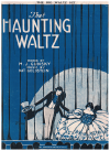 That Haunting Waltz (1921) sheet music