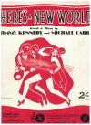 There's A New World (1936) sheet music