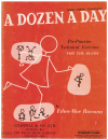 A Dozen A Day Book 3 Transitional Pre-Practice Technical Exercises for the Piano by Edna-Mae Burnam ISBN 012645514 used book for sale in Australian second hand music shop