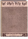 The Crazy Otto Rag used sheet music