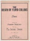The Death of Floyd Collins (1925) sheet music