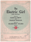 The Electric Girl (1922) sheet music