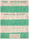 The Musicians used sheet music