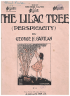 The Lilac Tree (Perspicacity) (1920) sheet music