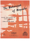 The Maharajah Of Magador (1948) sheet music