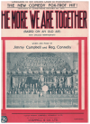 The More We Are Together (1926) sheet music