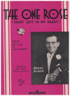 The One Rose (That's Left In My Heart) (1936 sheet music