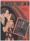 The Mood That I'm In (1937) sheet music