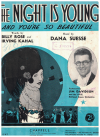 The Night Is Young (And You're So Beautiful) (1936) sheet music