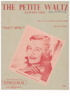 The Petite Waltz used sheet music
