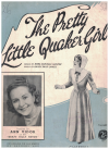 The Pretty Little Quaker Girl 1939 sheet music