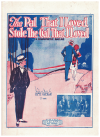 The Pal That I Loved Stole The Gal That I Loved (1924) sheet music