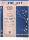 The Sky (Le Ciel) used sheet music