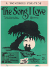 The Song I Love (1928) sheet music