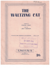 The Waltzing Cat used sheet music