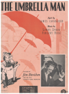 The Umbrella Man 1938 sheet music