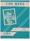Tina Marie 1954 used sheet music