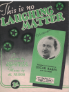 This Is No Laughing Matter sheet music