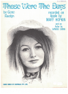 Those Were The Days (1968) used sheet music