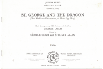 St George and The Dragon (The Mediaeval Mummers or Pace-Egg Play) Music incorporating 12th Century melodies by 
George Odam Steuart Allin used junior orchestra arrangement for sale in Australian second hand music shop