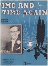Time And Time Again (1938) sheet music