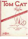 Tom Cat (1963) The Rooftop Singers used sheet music