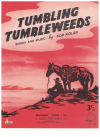 Tumbling Tumbleweeds (1934) sheet music