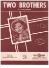 Two Brothers used sheet music