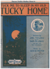 Tuck Me To Sleep In My Old 'Tucky Home (1921) sheet music