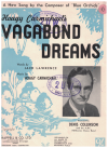 Vagabond Dreams 1939 sheet music