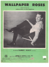 Wallpaper Roses (1966 Sandy Scott)used sheet music