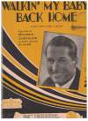 Walkin' My Baby Back Home (1930) sheet music