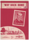 'Way Back Home (1935) sheet music