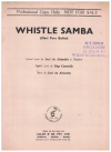 Whistle Samba (Naci Para Bailar) sheet music