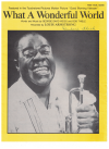What A Wonderful World (1967) used sheet music