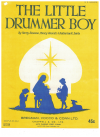 The Little Drummer Boy sheet music