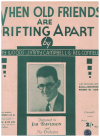 When Old Friends Are Drifting Apart (1933) sheet music