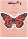 Butterfly sheet music
