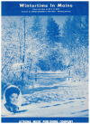 Wintertime In Maine (1965) used sheet music