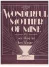 Wonderful Mother Of Mine used sheet music