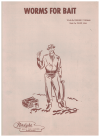 Worms For Bait 1948 used sheet music for sale