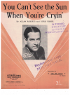 You Can't See The Sun When You're Cryin' c.1950 The Ink Spots used sheet music for sale in Australian secondhand music store www.kaysmusic.com