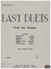 Easy Duets From The Classics edited Frederic Fifield Imperial Edition No.357 used piano duet sheet music scores for sale in Australian second hand music shop