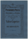 Valse Caprice (c.1900) -by- Anton Rubinstein (Holmes Karn) sheet music