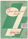 Your Don't-Care Duster (1937) sheet music